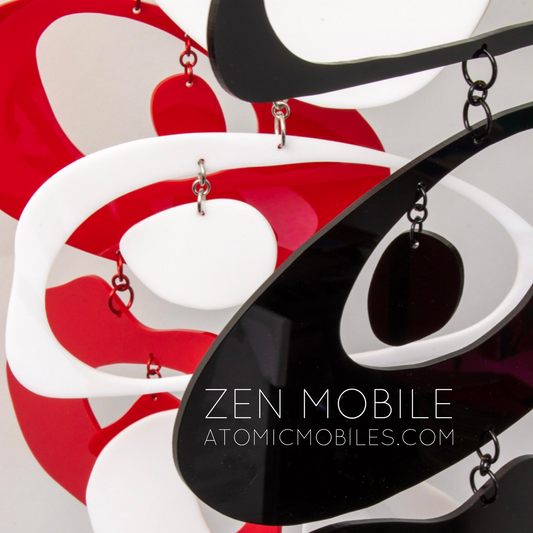 Zen Mobile by AtomicMobiles.com - Inspired by Zen rock balancing. Interpretive, highly personal, calm through awareness.