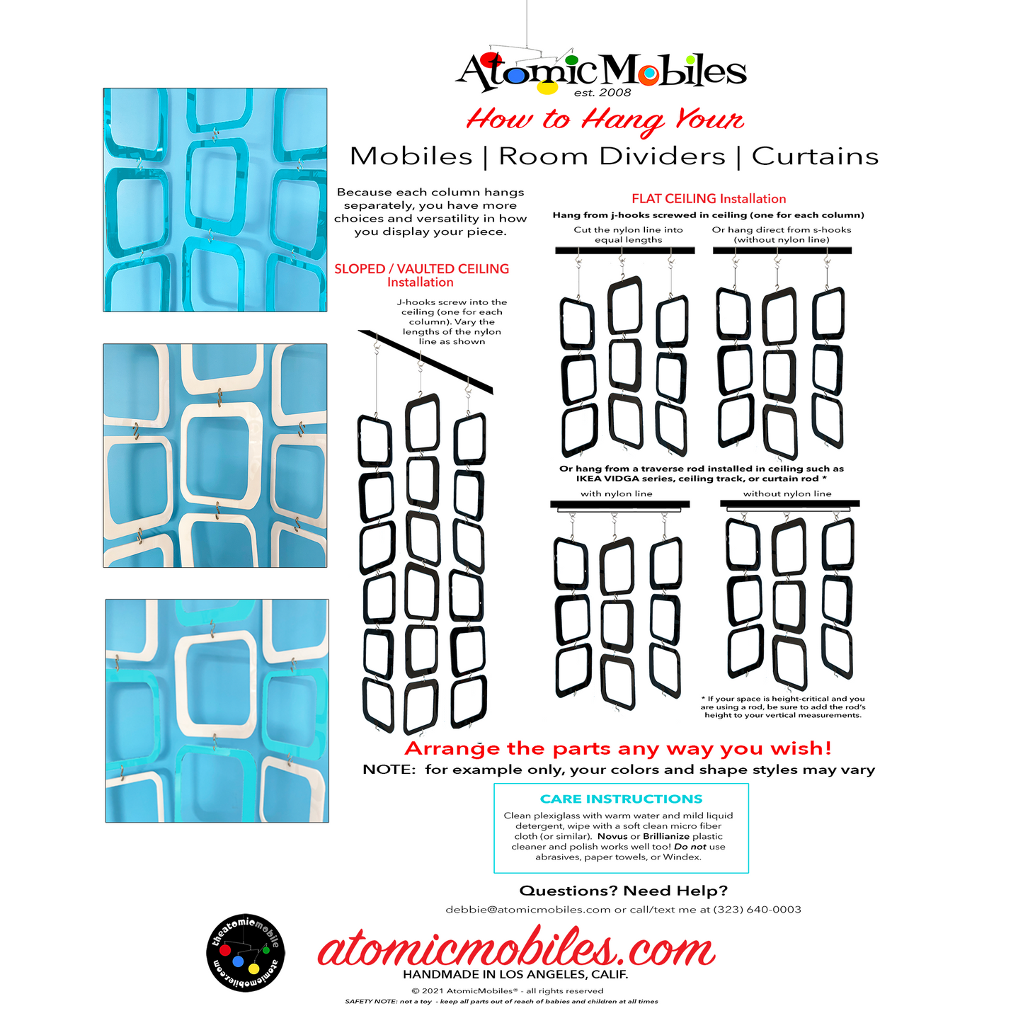 SALE! HIPSTER Squares | DIY Art Mobiles and More!