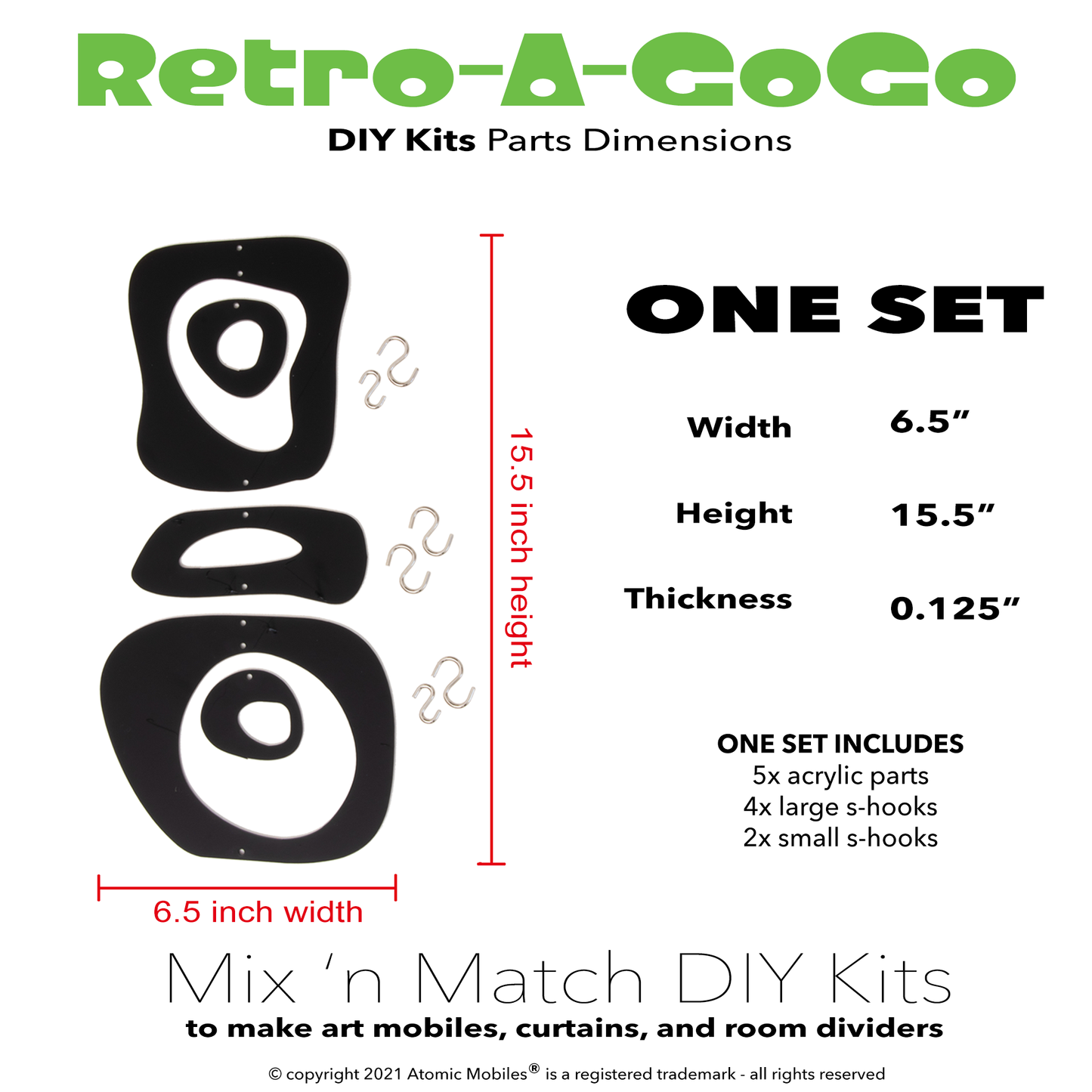 Retro-A-GoGo | Custom 15'w x 10' Screen x2