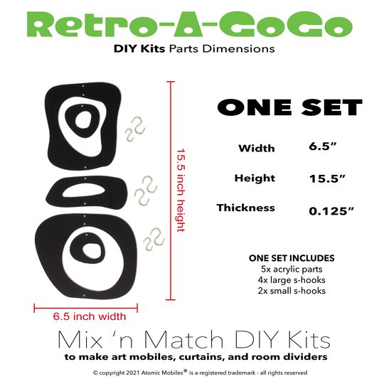 Retro-A-GoGo | Custom 15'w x 10' Screen x2