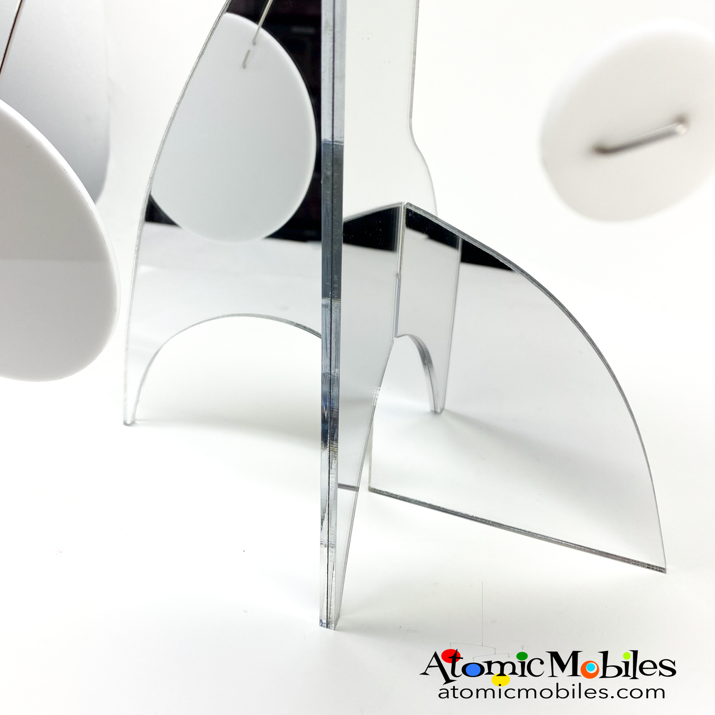 1970s Inspired Mirror Art Stabile | The Moderne