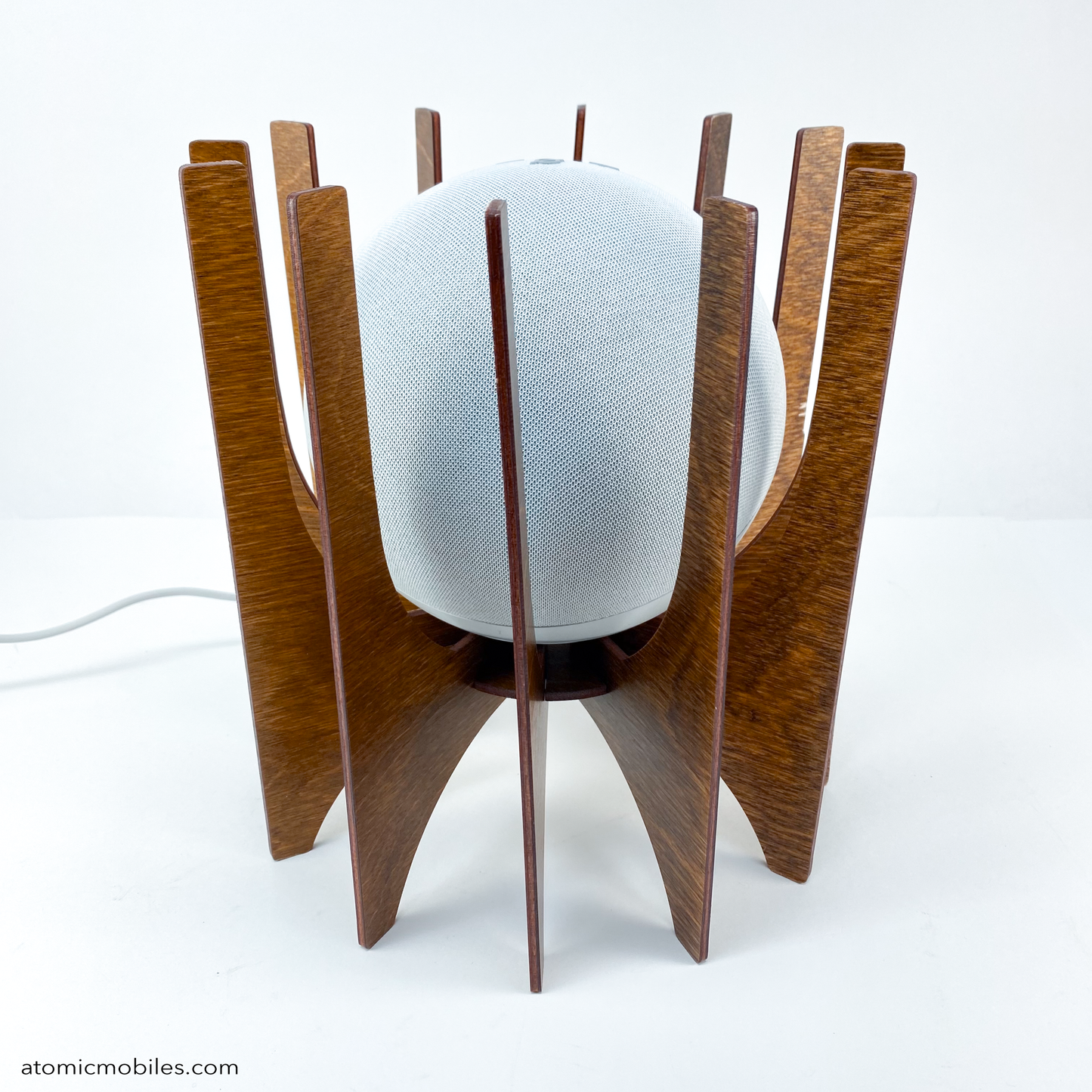 The Californian | Wood Space Age Amazon Echo Holder Stand
