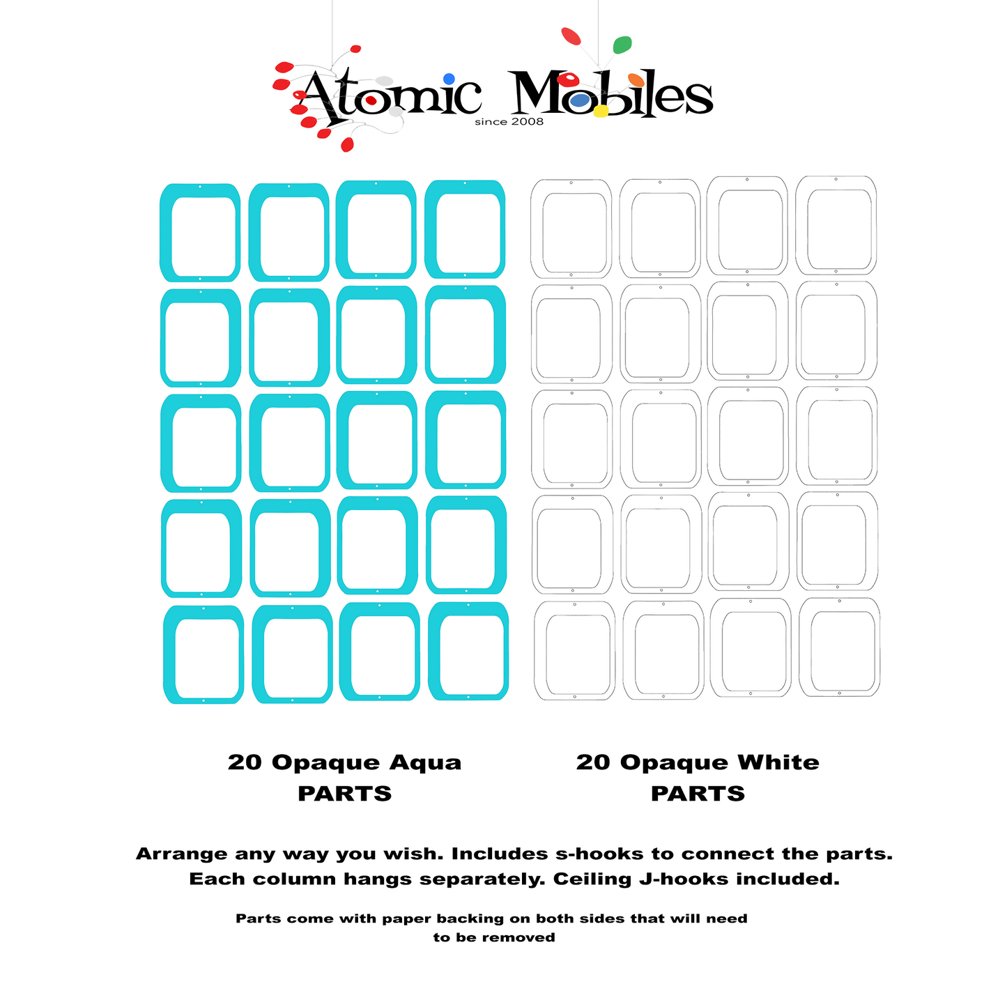 SALE! HIPSTER Squares | DIY Art Mobiles and More!