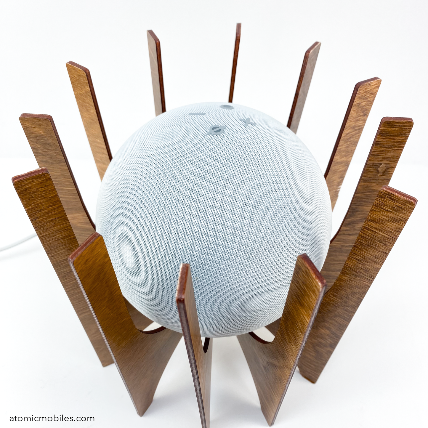 The Californian | Wood Space Age Amazon Echo Holder Stand