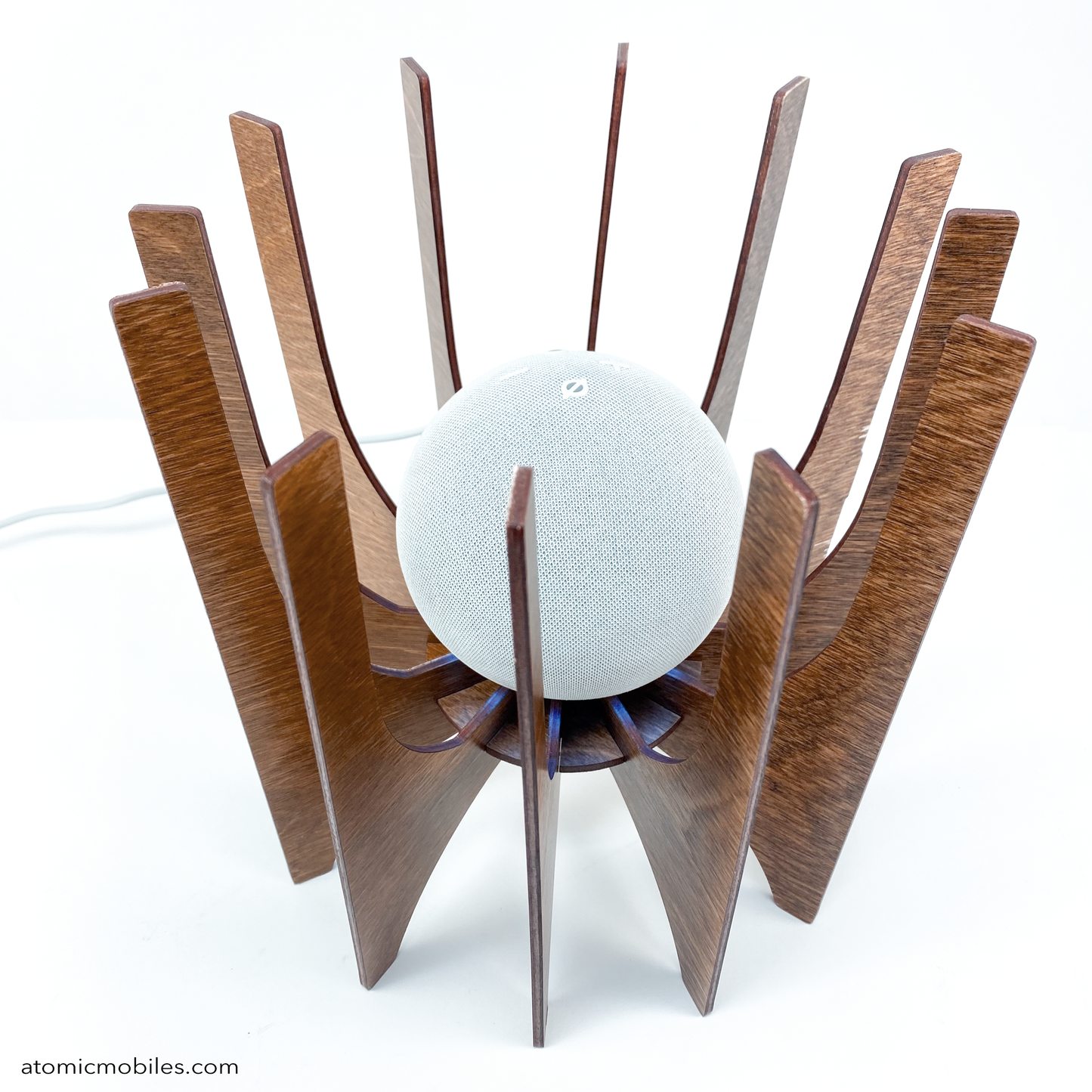 The Californian | Wood Space Age Amazon Echo Holder Stand