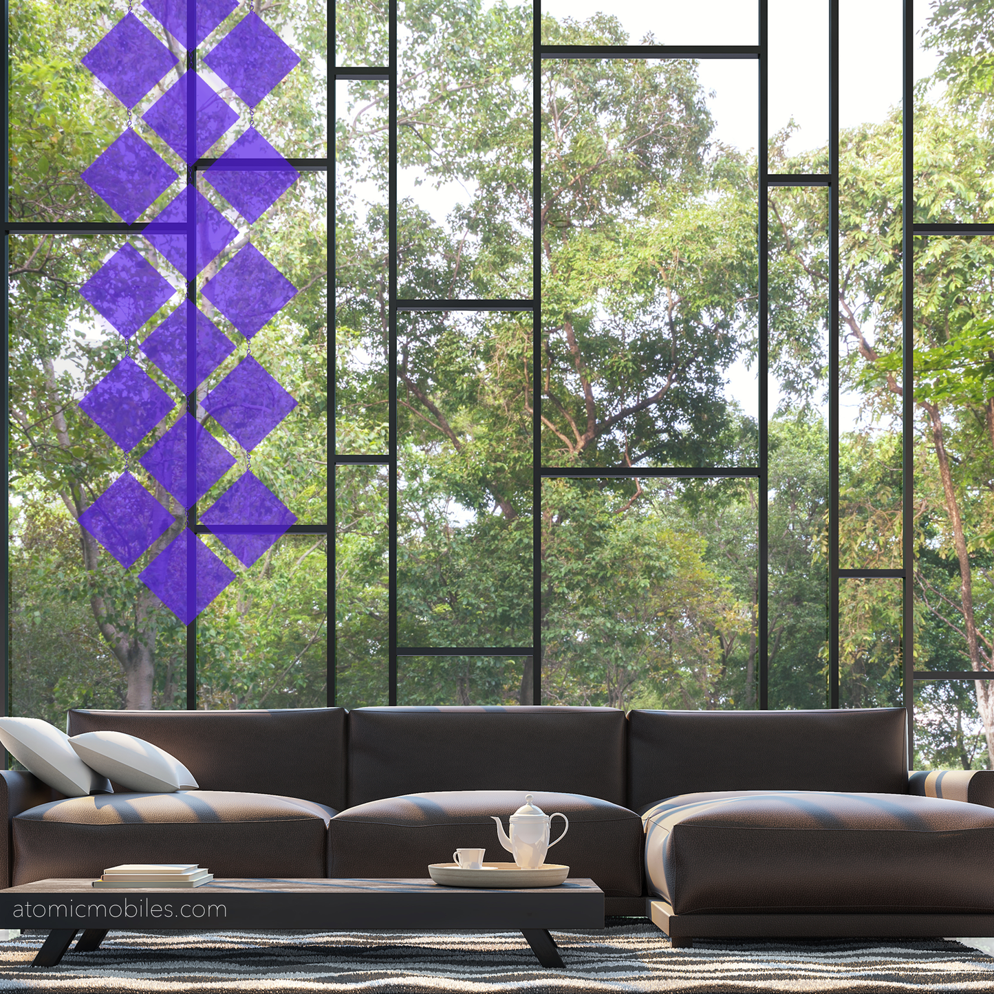 MODcast Diamond Luxury Room Dividers | Clear
