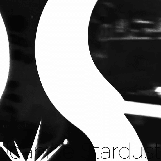 Curvy Jeannie Stardust hanging art mobiles - mid century modern retro style with starburst cutouts - by AtomicMoblies.com
