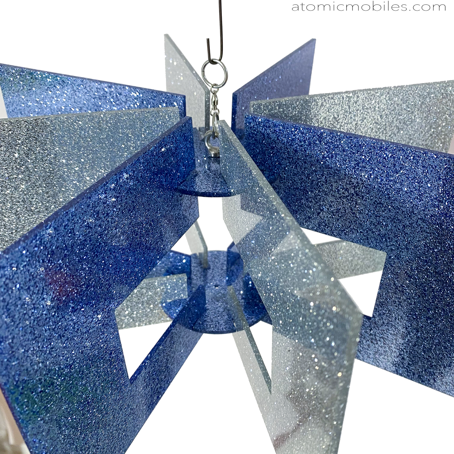 Glitter Navy + Silver Space Age RotaMobile