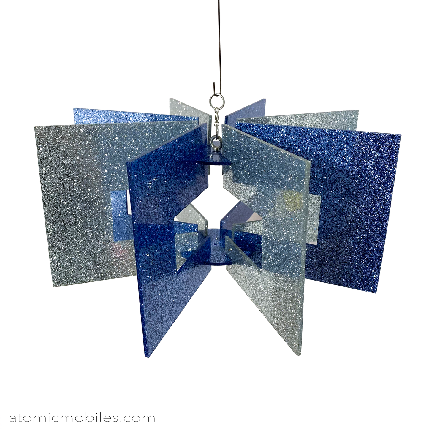 Glitter Navy + Silver Space Age RotaMobile