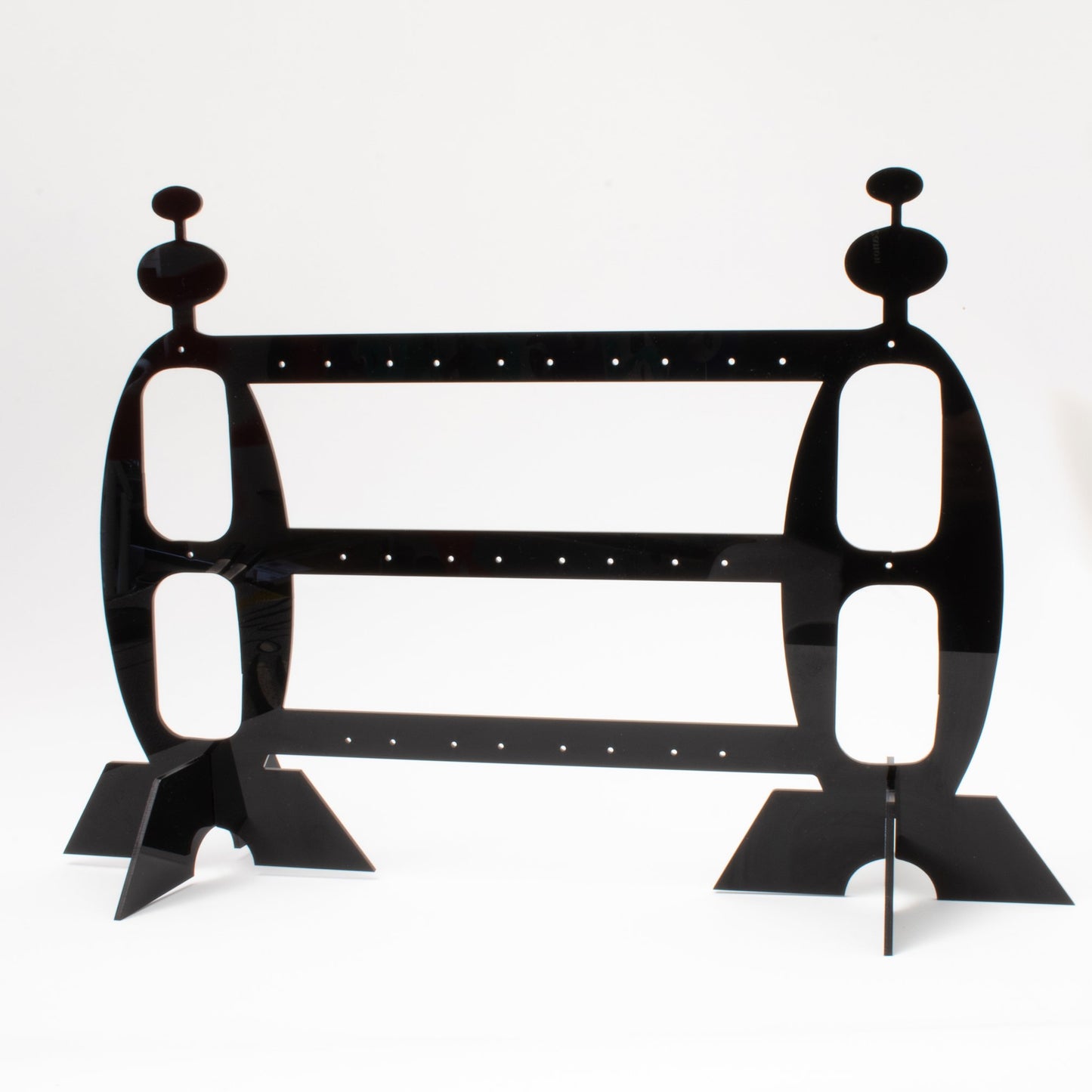 Beatnik Boho Earrings Display Stand Holder - Atomic Mid Century Modern Retro Art Sculpture by AtomicMobiles.com