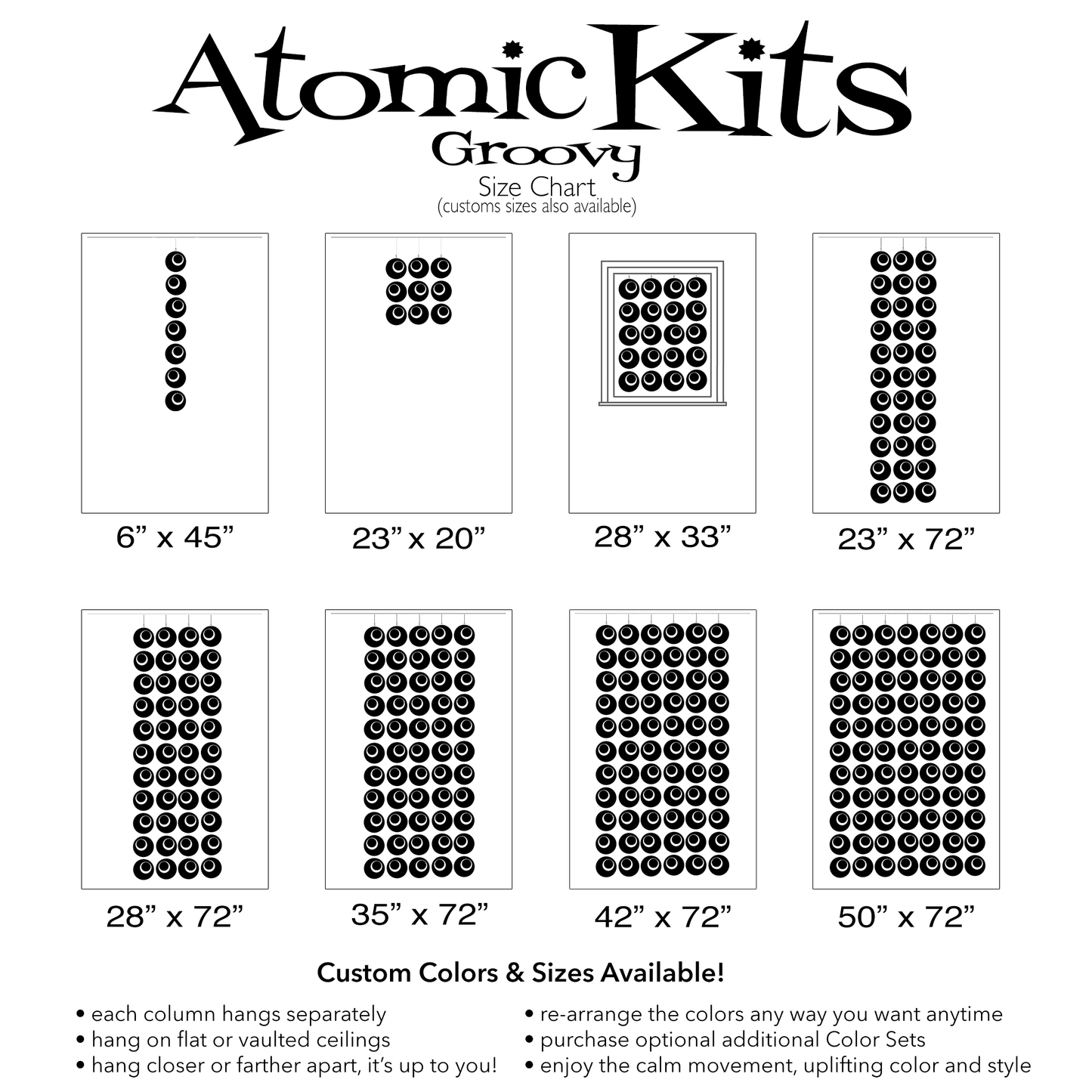 Groovy Room Dividers | Designer Kits Opaque