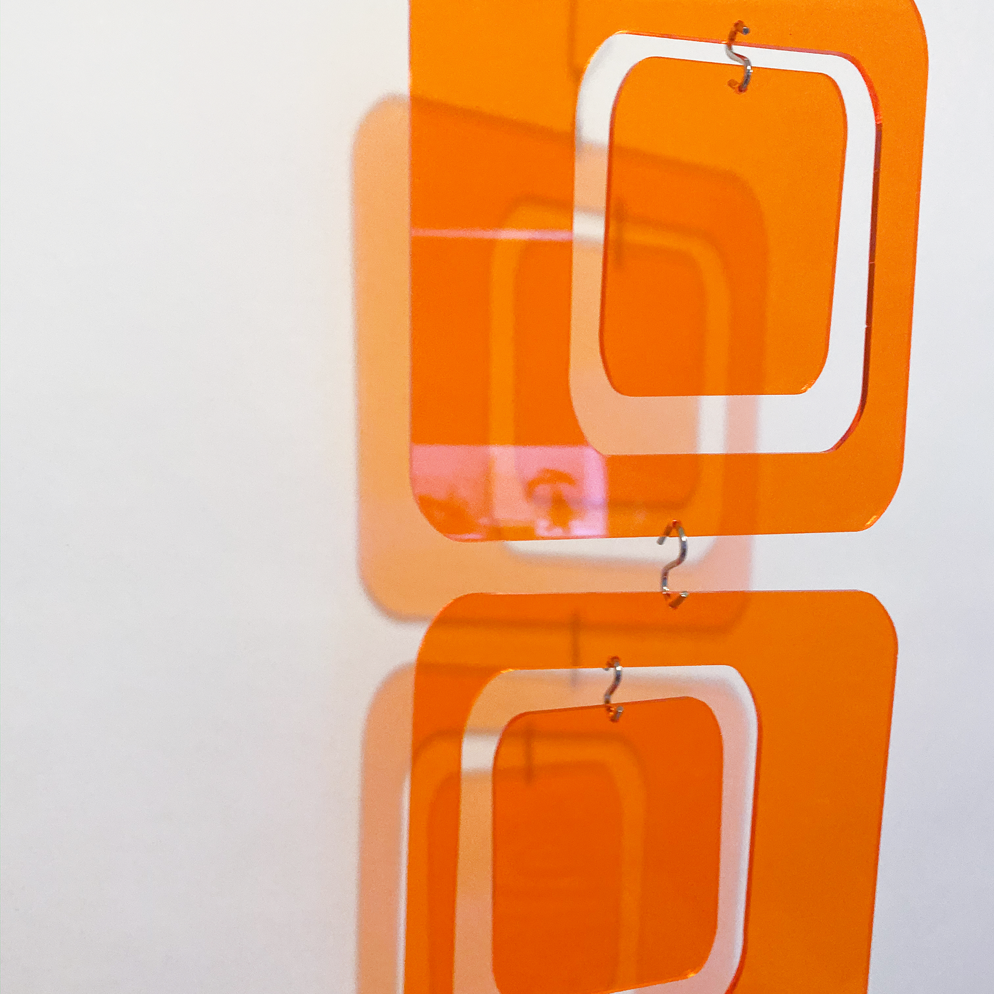 Clear Orange Coolsville Atomic Kits Parts by AtomicMobiles.com