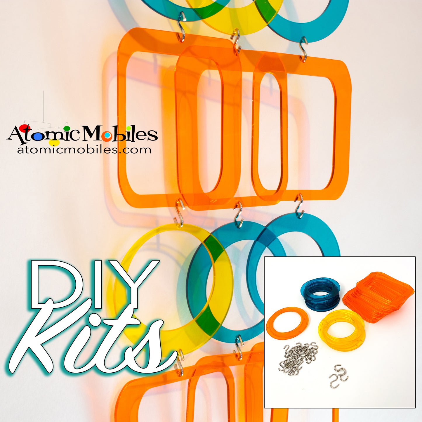SALE! SURPRISE Grab Bag DIY KIT in Clear Palm Springs Colors