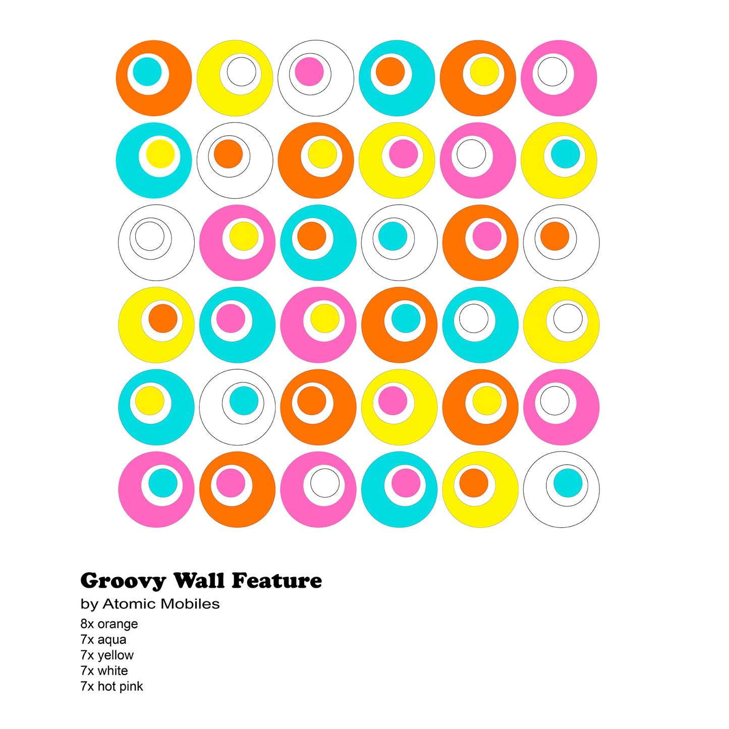 GROOVY Wall Feature