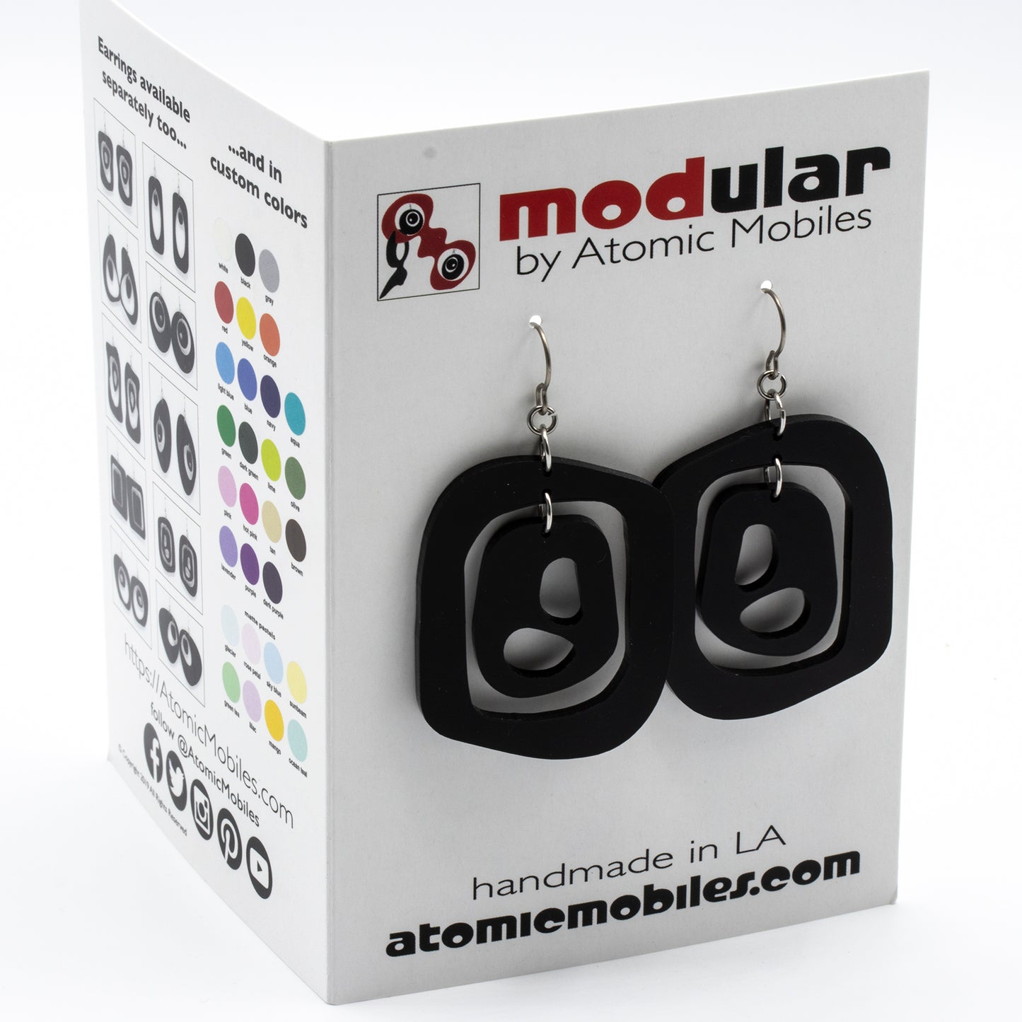 Mid 20th Statement Earrings