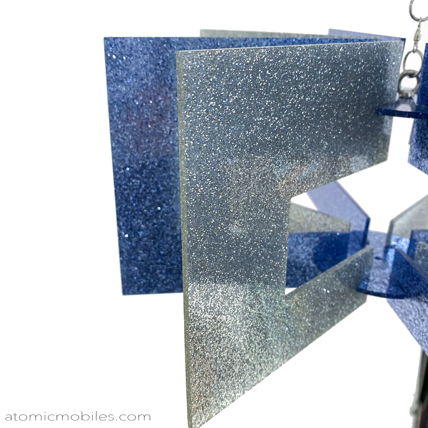 Glitter Navy + Silver Space Age RotaMobile