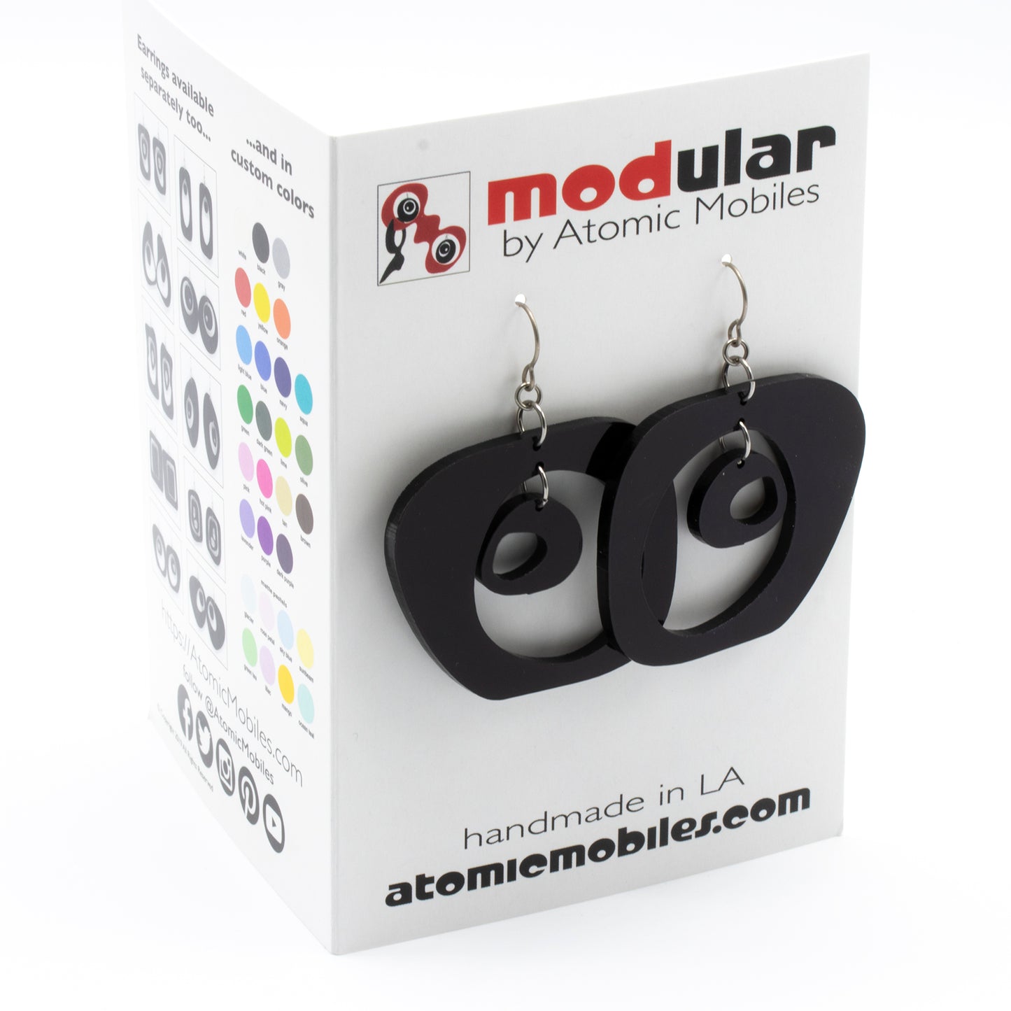 Paris Atomic Earrings by AtomicMobiles.com
