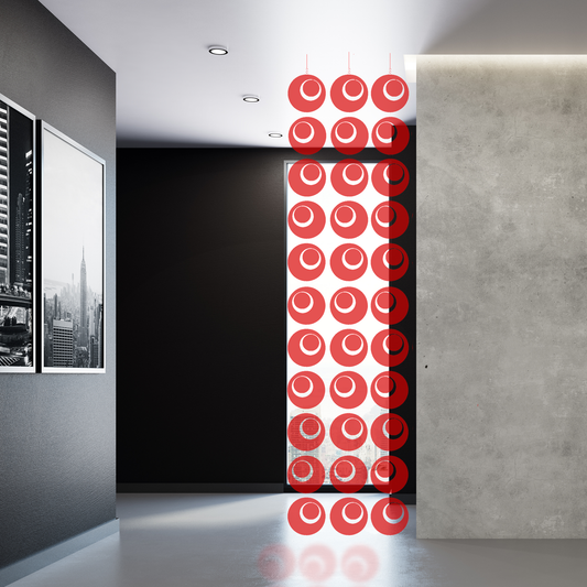 Groovy Room Dividers | Mix 'n Match Clear