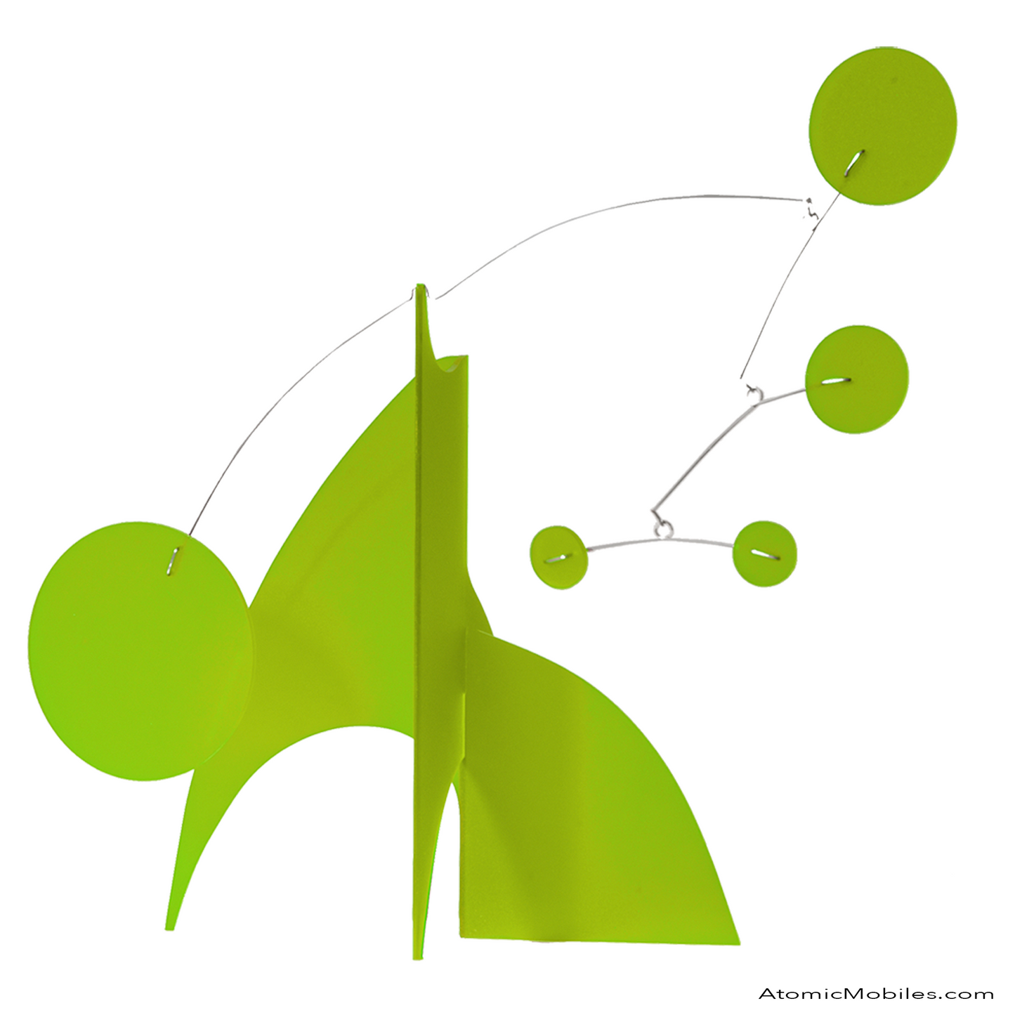 Lime Sorbet Green Moderne Art Stabile by AtomicMobiles.com