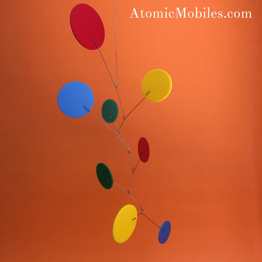 Multi Color Exuberant Hanging Art Mobile by AtomicMobiles.com