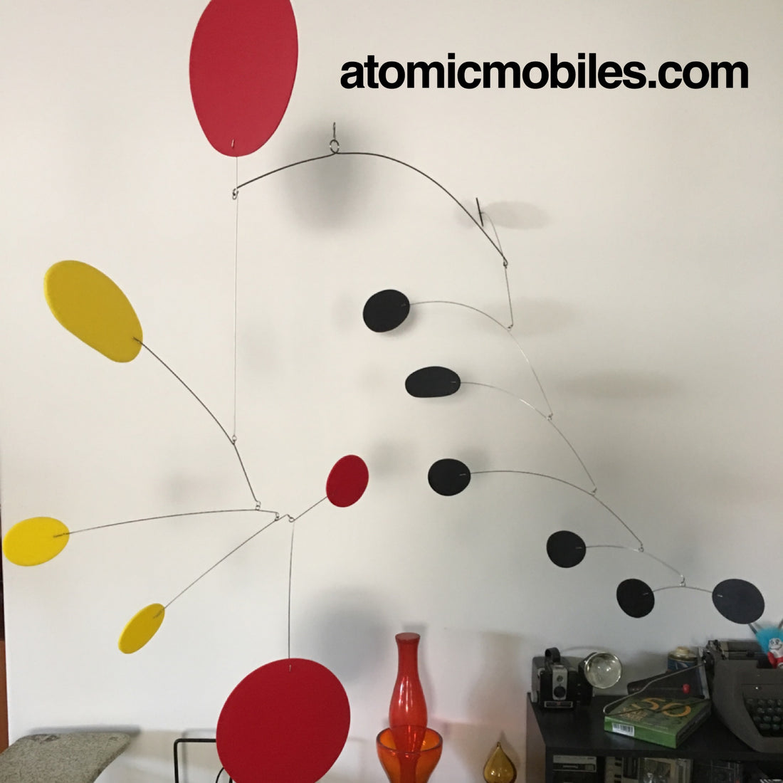 XXL Papillon Hanging Modern Art Mobile by AtomicMobiles.com