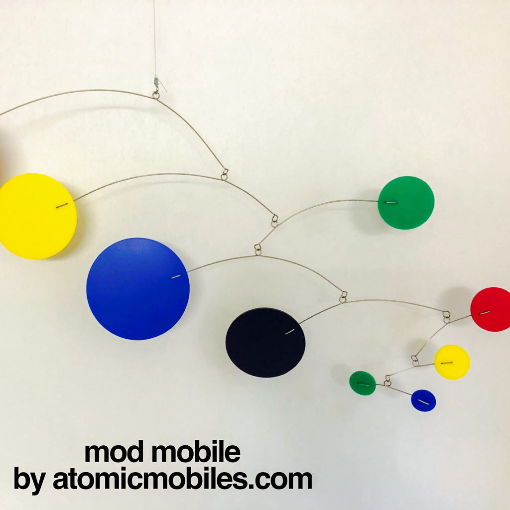 Bold Color Modern Style - Mobiles I made for clients this week – Atomic ...