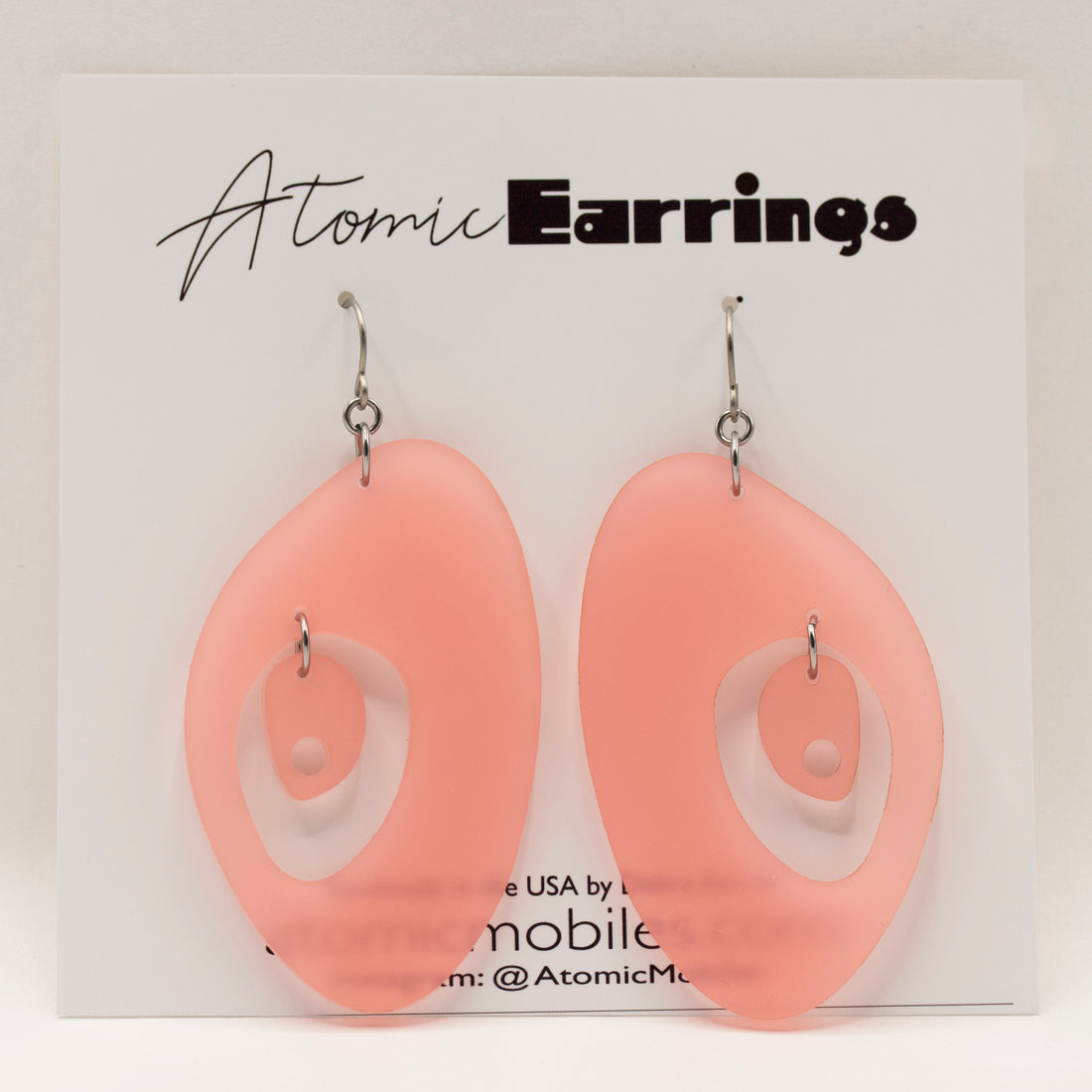 Atomic Earrings by AtomicMobiles.com