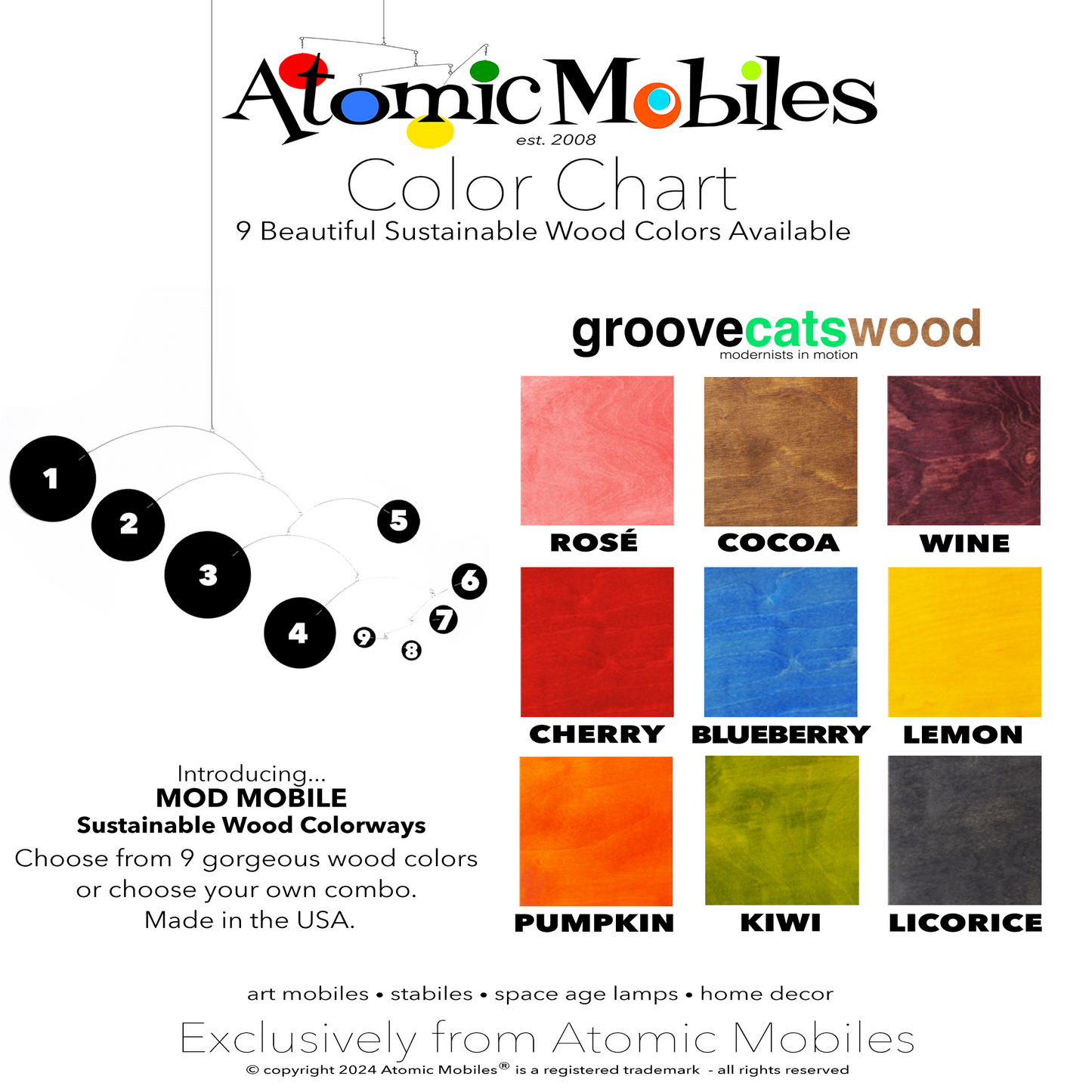 Sustainable Wood MOD | GrooveCats Mobiles