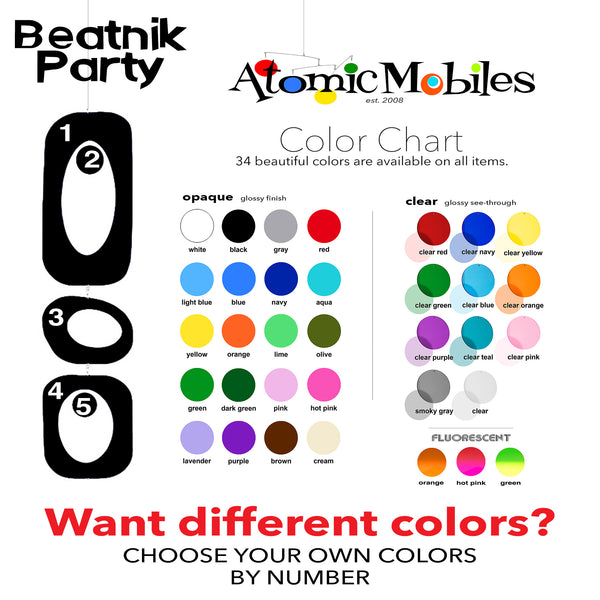 BEATNIK PARTY Atomic DIY Kits | Retro Mid Century Modern Room Dividers ...