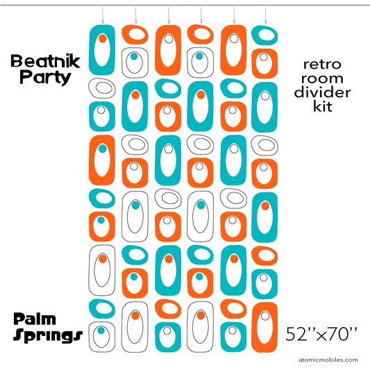 SALE! Beatnik Party Room Divider Kit | Palm Springs