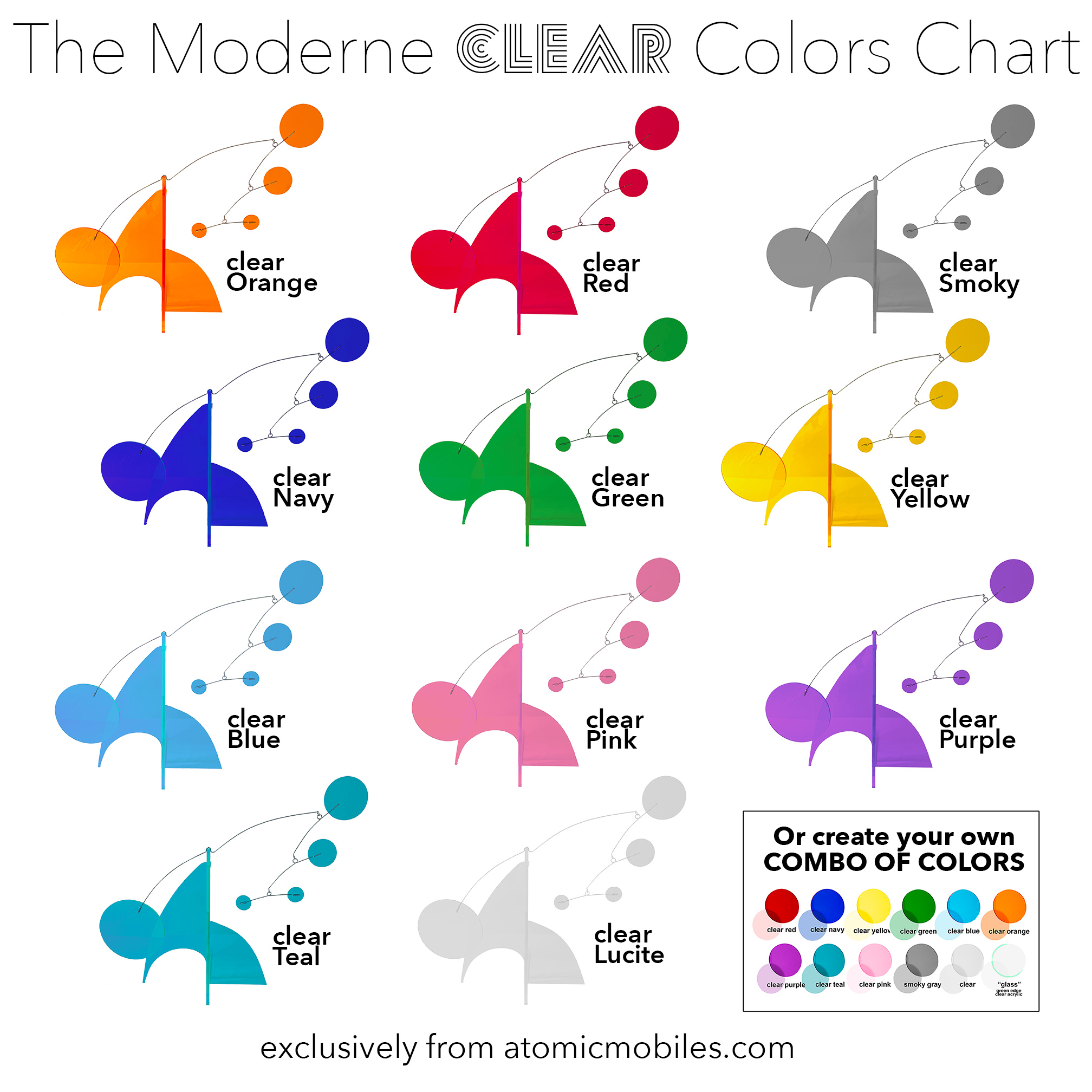 The Moderne Art Stabile - Clear 1970s MOD Colors - Mid Century Retro ...