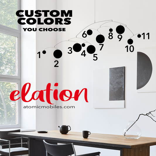 CUSTOM Elation XL Art Mobile | 4 sizes: 3 to 8 FEET