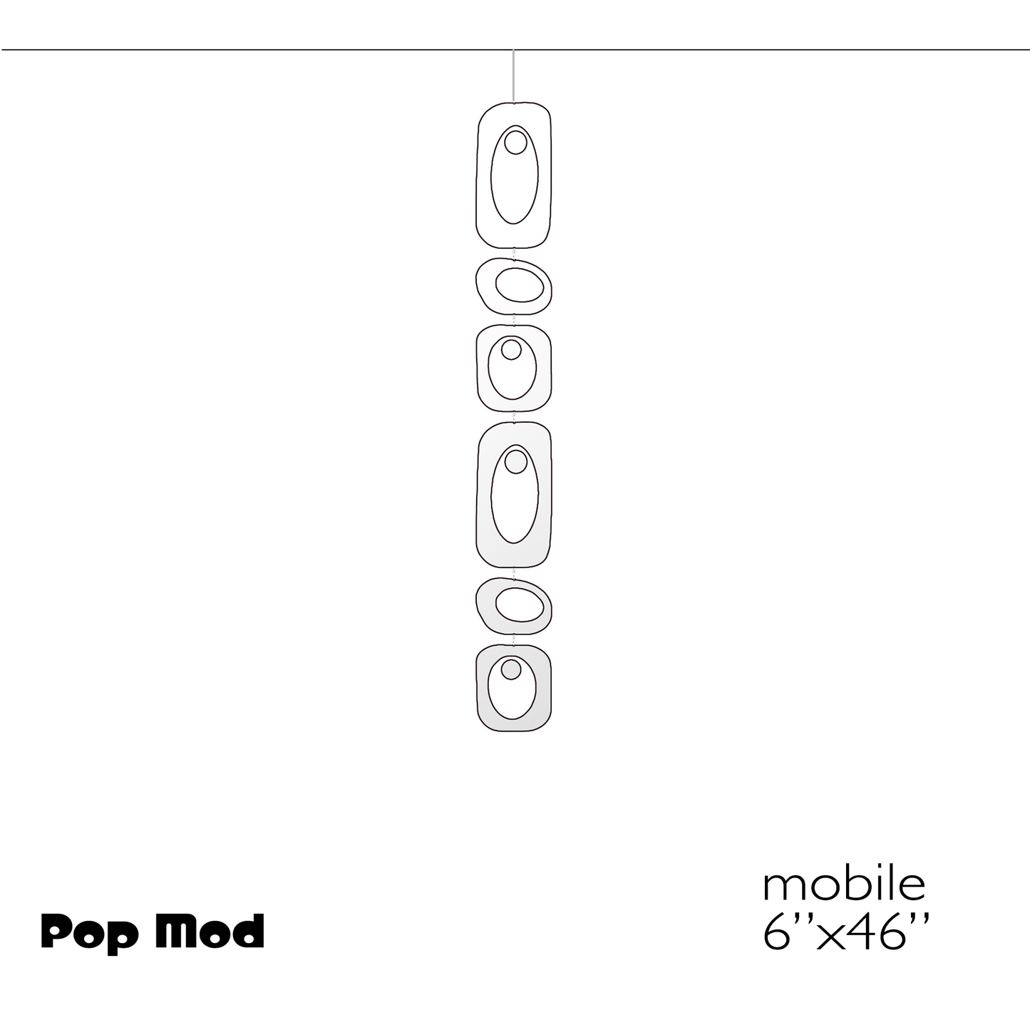 Beatnik Party Room Dividers + Mobiles | POPMod Lucite Kits