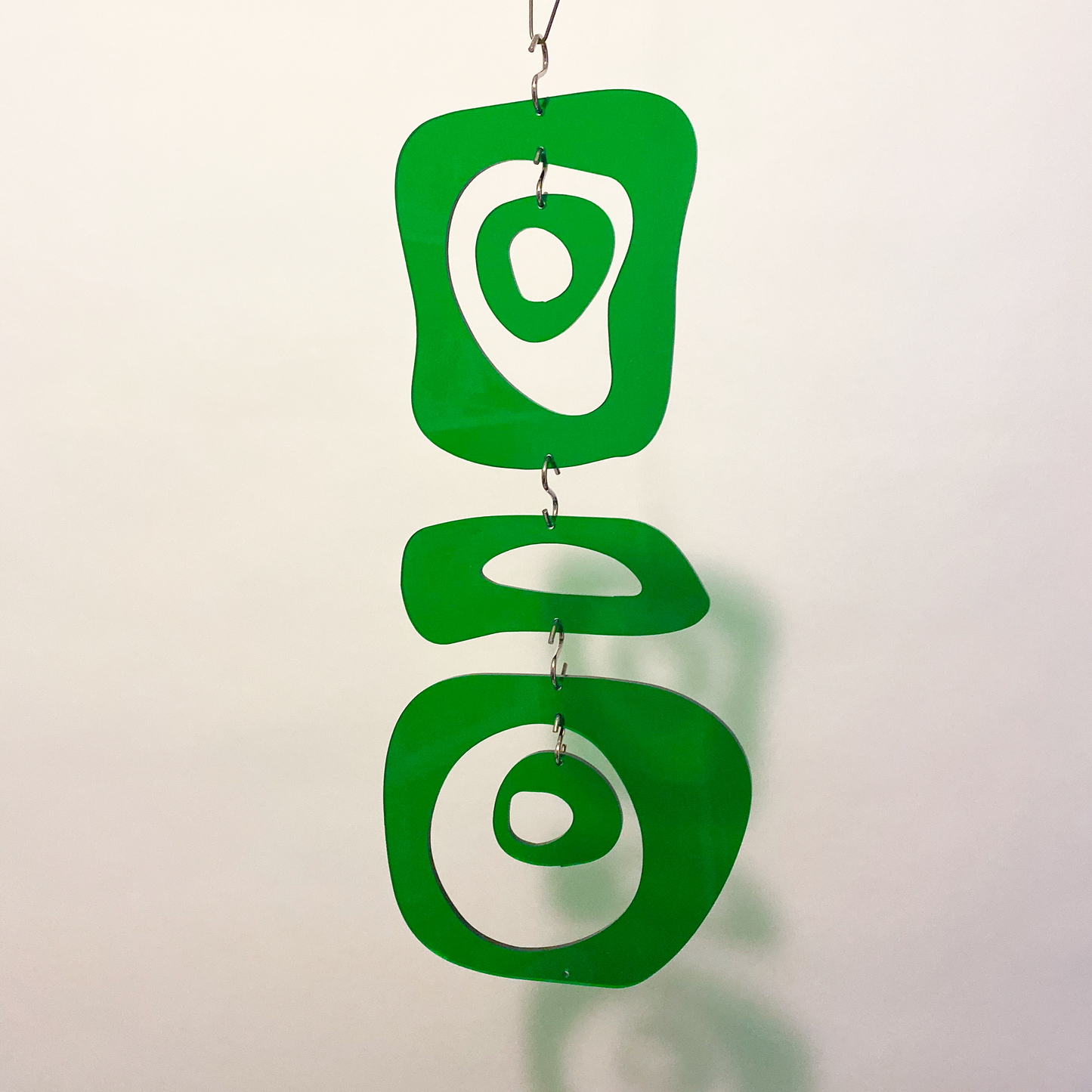 Green Retro-A-GoGo Christmas Decorations in Mid Century Modern Retro Style by AtomicMobiles.com