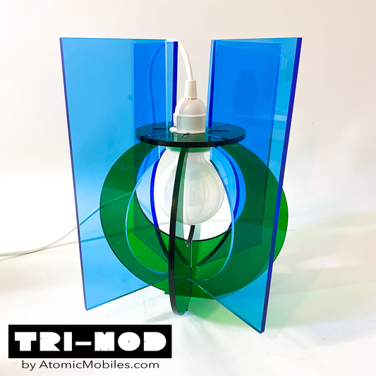 Lámpara Tri-Mod de la era espacial